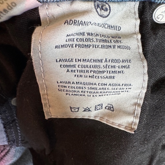 AG Jeans Prima Ankle Mid-Rise Cigarette Jean – Dark Fade Wash (Size 28R) *Read* - Picture 9 of 12